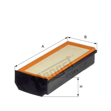 Hengst Air Filter, E1071L E1071L